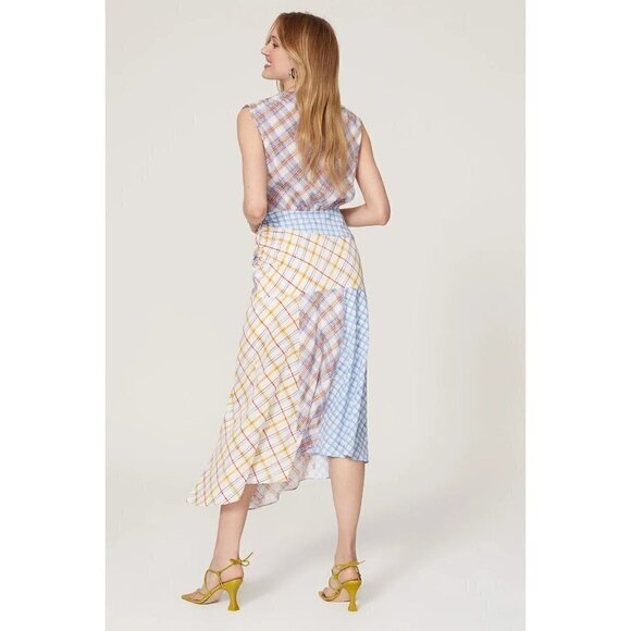 Veronica Beard Wixson Dress Multicolor Womens Size 12 - Picture 5 of 13